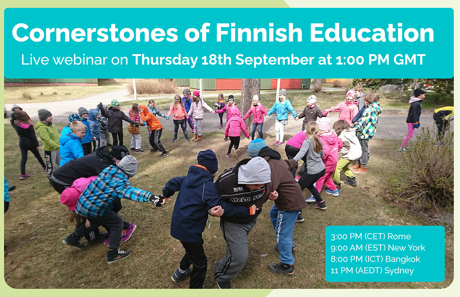 Free webinar: Cornerstones of Finnish Education