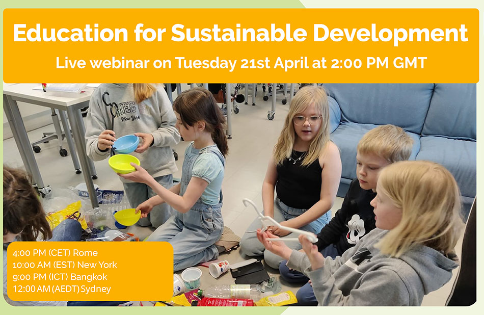 Free webinar: Education for Sustainable Development