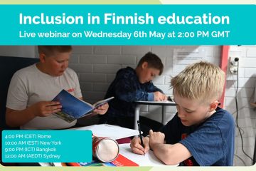 Free webinar: Inclusion in Finnish education