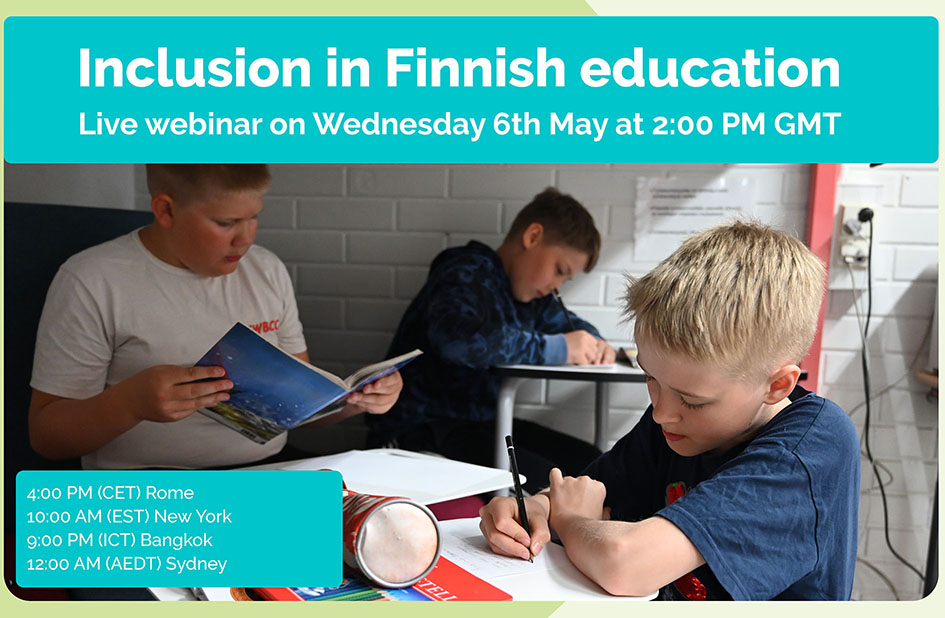 Free webinar: Inclusion in Finnish education